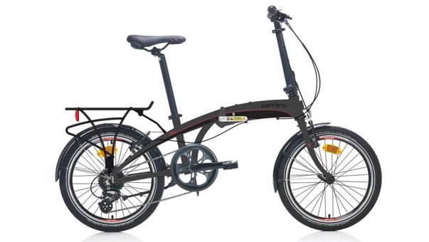 Carraro Flexi 108 20 Jant 8 Vites Katlanır Şehir / Tur Bisikleti Kırmızı-Siyah