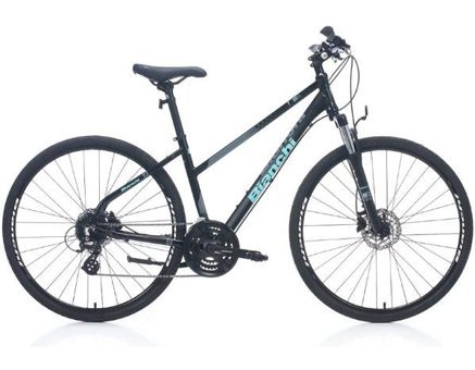 Bianchi T0014FS-L 28 Jant 24 Vites Şehir / Tur Bisikleti Siyah