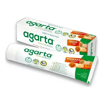 Agarta Misvak Özlü Organik Florürsüz Çocuk Diş Macunu 75 ml