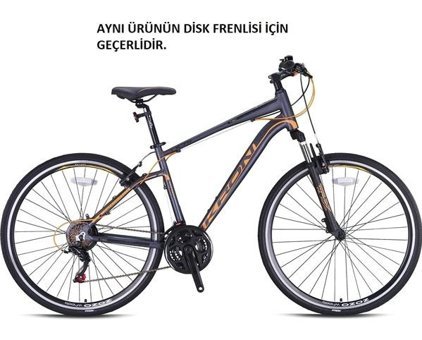 Kron Tx 75 28 Jant 21 Vites Şehir / Tur Bisikleti Gri 2021