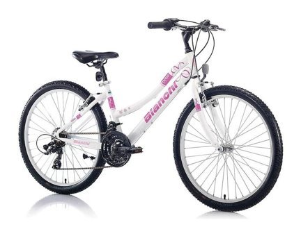 Bianchi Bella 24 Jant 21 Vites Şehir / Tur Bisikleti Beyaz-Pembe-Siyah
