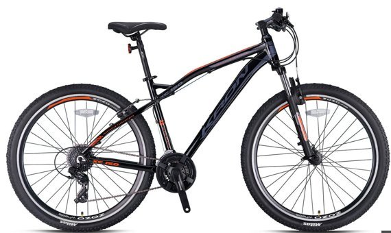 Kron XC 150 27.5 Jant 24 Vites Dağ Bisikleti Siyah-Turuncu