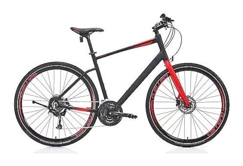 Carraro Sportive 328 28 Jant 18 Vites Şehir / Tur Bisikleti Antrasit-Kırmızı-Siyah