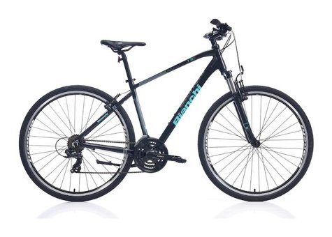 Bianchi T0018-FS-D 28 Jant 21 Vites Şehir / Tur Bisikleti Mavi-Siyah