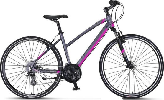 Mosso Legarda 2321 28 Jant Şehir / Tur Bisikleti Antrasit-Pembe