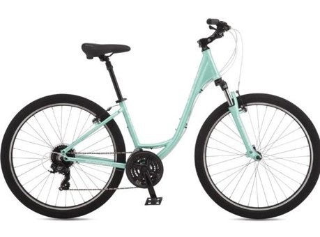 Schwinn Sierra Step-Thru 27.5 Jant 21 Vites Şehir / Tur Bisikleti Açık Mavi
