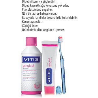 Vitis Gingival Florürsüz Diş Macunu 100 ml