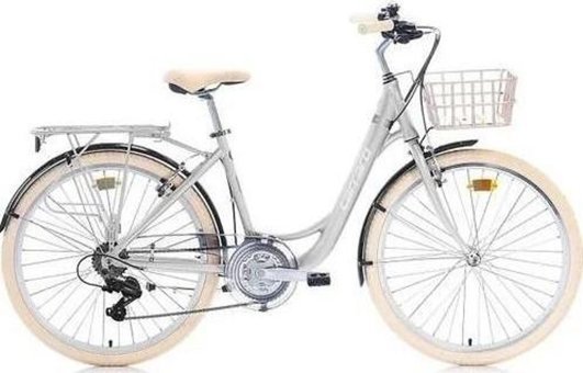 Carraro Juliet 26 Jant 21 Vites Şehir / Tur Bisikleti Gri-Krem