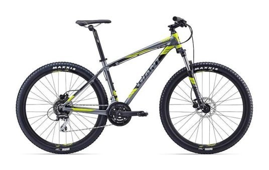 Giant Talon 2 27.5 Jant 16 Vites Amortisörlü Dağ Bisikleti Gri-Sarı