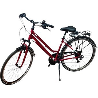Ümit Ventura 2833 28 Jant 21 Vites Şehir / Tur Bisikleti Beyaz-Bordo