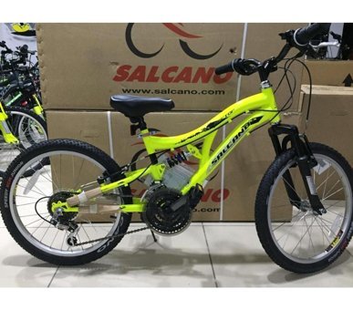 Salcano Hector 24 Jant 21 Vites Dağ Bisikleti Sarı
