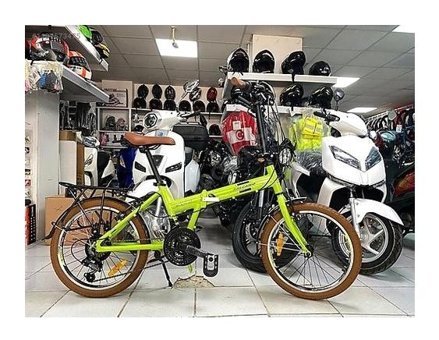 Salcano SLCN 120 26 Jant 21 Vites Amortisörlü Katlanır Şehir / Tur Bisikleti Yeşil