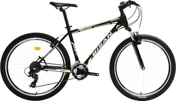 Bisan MTX 7050 27.5 Jant 21 Vites Dağ Bisikleti Sarı-Siyah