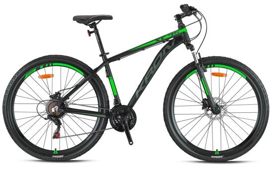 Kron XC 75 27.5 Jant 21 Vites Dağ Bisikleti Gri-Sarı 19 Kadro