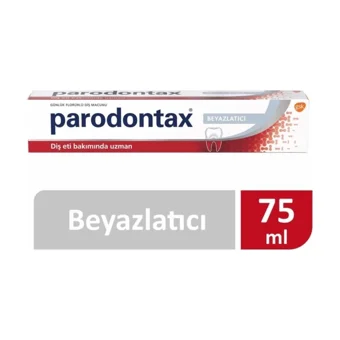 Parodontax Beyazlatıcı Naneli Florürlü Diş Macunu 12x75 ml