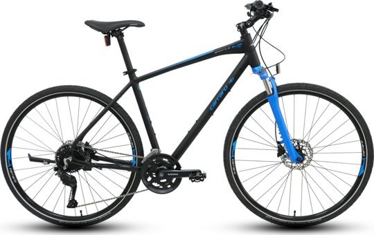 Carraro Sportive 227 28 Jant 27 Vites Şehir / Tur Bisikleti Gri-Mavi-Siyah