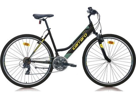 Carraro Active 292 28 Jant 21 Vites Dağ Bisikleti Sarı-Siyah-Yeşil