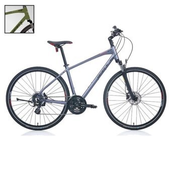 Carraro Sportive 225 28 Jant 21 Vites Şehir / Tur Bisikleti Siyah-Yeşil