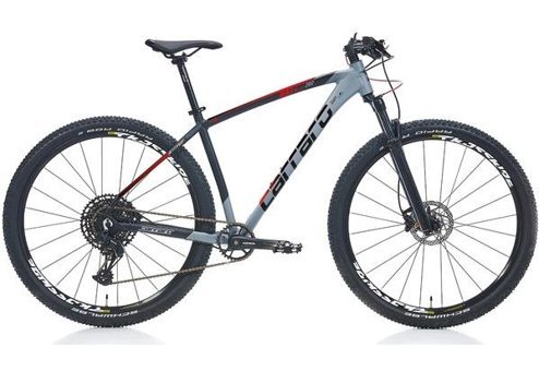 Carraro Big 2912 Sx 29 Jant 21 Vites Dağ Bisikleti Gri-Kırmızı-Siyah