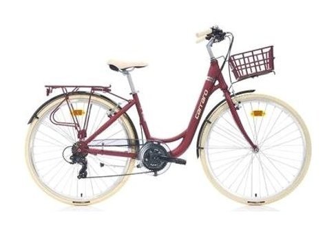 Carraro Juliet 26 Jant 21 Vites Şehir / Tur Bisikleti Bordo-Krem-Mor