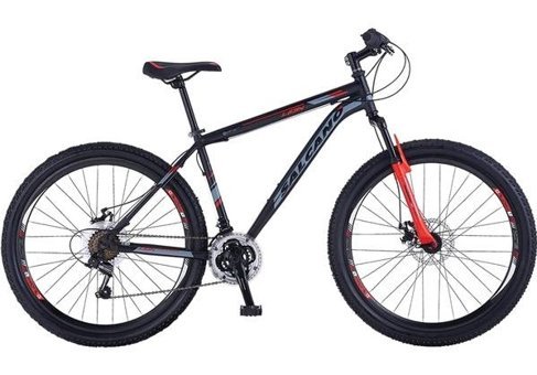 Salcano Lion 27.5 Jant 21 Vites Dağ Bisikleti Beyaz-Kırmızı-Siyah