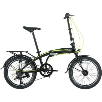 Bisan Fx 3500 20 Jant 1 Vites Amortisörlü Katlanır Şehir / Tur Bisikleti Sarı