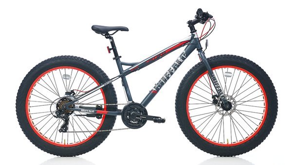 Carraro Buffalo 26 Jant 21 Vites Dağ Bisikleti Antrasit-Kırmızı