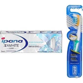 İpana 3D White Beyazlık Luxe Naneli Florürlü Diş Macunu 75 ml