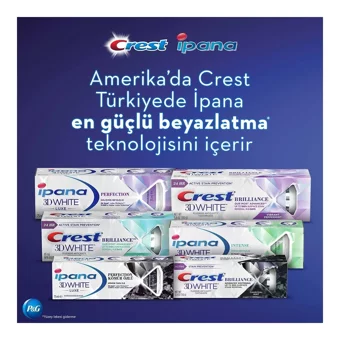 İpana 3D White Beyazlık Luxe Naneli Florürlü Diş Macunu 75 ml