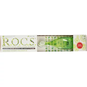 Rocs Baby Florürsüz 0-3 Yaş Çocuk Diş Macunu 35 ml