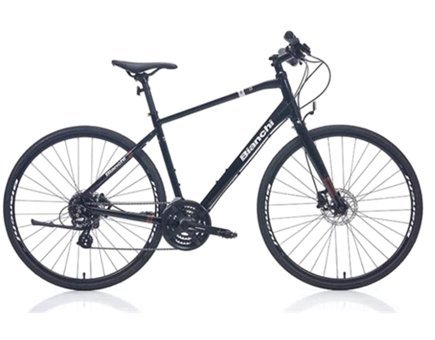 Bianchi T0010 495h 28 Jant 24 Vites Şehir / Tur Bisikleti Siyah-Turuncu