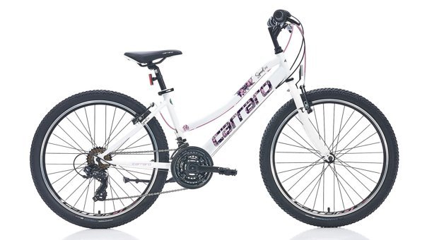 Carraro Speed 242 24 Jant 21 Vites Dağ Bisikleti Mavi-Pembe-Turkuaz
