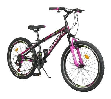Daafu Sxc 125 24 Jant 21 Vites Dağ Bisikleti Pembe-Siyah