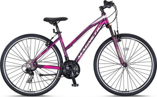 Ümit 2864 Magnetic 28 Jant 21 Vites Şehir / Tur Bisikleti Mürdüm-Pembe