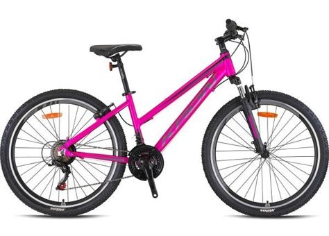 Kron XC 75 26 Jant 21 Vites Dağ Bisikleti Gri-Pembe-Siyah