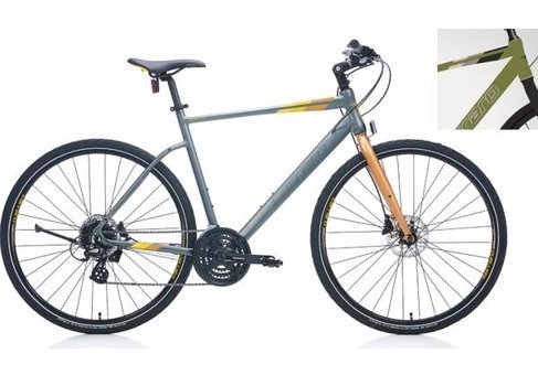 Carraro Sportive 324 24 Vites Dağ Bisikleti Gri-Siyah-Yeşil