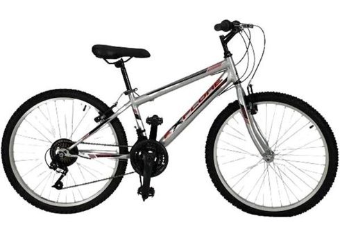 Ümit Explorer 24 Jant 21 Vites Dağ Bisikleti Gri-Kırmızı