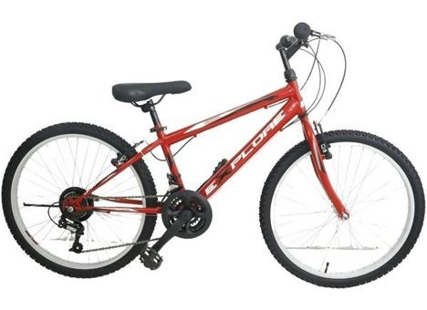Ümit Explorer 26 Jant 21 Vites Dağ Bisikleti Antrasit-Kırmızı-Yeşil