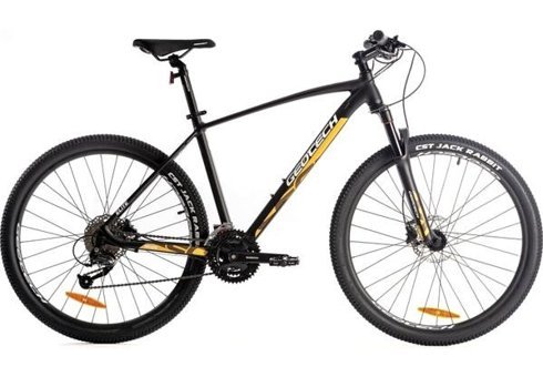 Geotech Mode Elite 27.5 Jant 21 Vites Dağ Bisikleti Gri-Sarı-Siyah