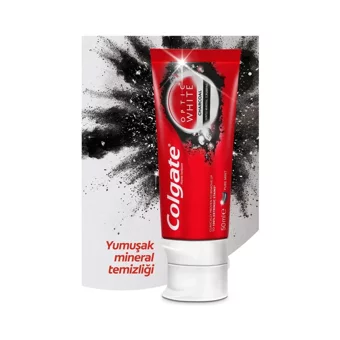 Colgate Optic White Organik Florürlü Diş Macunu 2x50 ml + Total Profesyonel Kömürlü Diş Macunu 50 ml