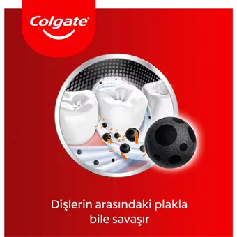 Colgate Kömürlü Florürlü Diş Macunu 2x75 ml
