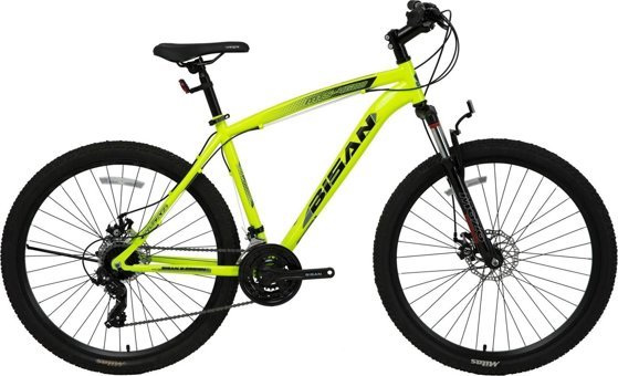 Bisan Mts 4600 27.5 Jant 21 Vites Dağ Bisikleti Neon Sarı-Siyah