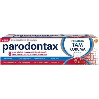 Sensodyne Tam Koruma Naneli Florürlü Diş Macunu 12x75 ml