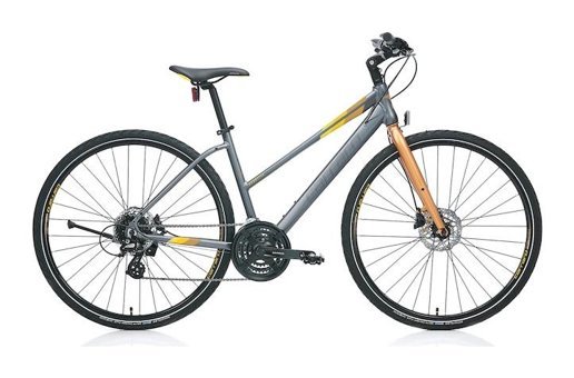 Carraro Sportive 325 28 Jant 24 Vites Şehir / Tur Bisikleti Gri-Sarı