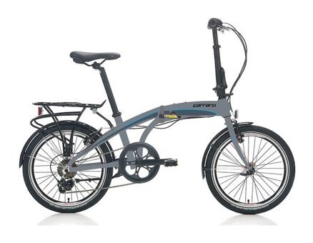 Carraro 106 Full Shimano 26 Jant 21 Vites Katlanır Şehir / Tur Bisikleti Gri-Mavi-Siyah