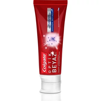 Colgate Optik Beyaz Kömürlü Organik Florürlü Diş Macunu 75 ml
