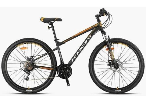 Kron Vortex 4.0 27.5 Jant 21 Vites Dağ Bisikleti Gri-Siyah-Turuncu 16'
