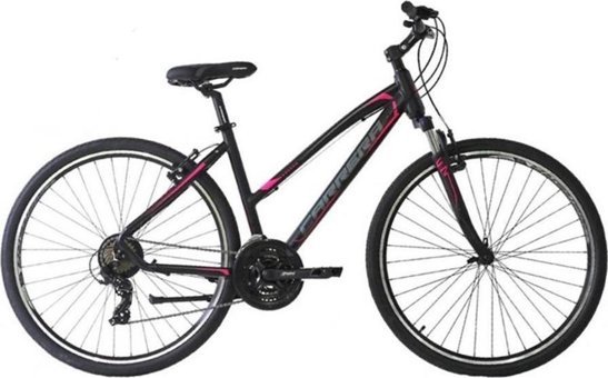 Carrera 2864 T-2000-L 28 Jant 21 Vites Şehir / Tur Bisikleti Pembe-Siyah