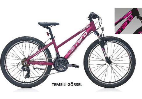 Carraro Force 401 24 Jant 21 Vites Dağ Bisikleti Gri-Siyah