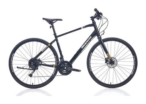 Bianchi T0011x2 28 Jant 18 Vites Amortisörlü Şehir / Tur Bisikleti Siyah